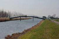De tweede brug over de Beemsterringvaart
