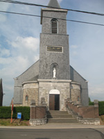 De St Brice kerk in Hombourg