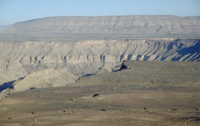 Overzicht Fish River canyon