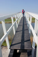 Houten brug over Beemsterringvaart 2