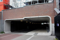 Nieuwe fiets/voetgangertunnel door het CS 1