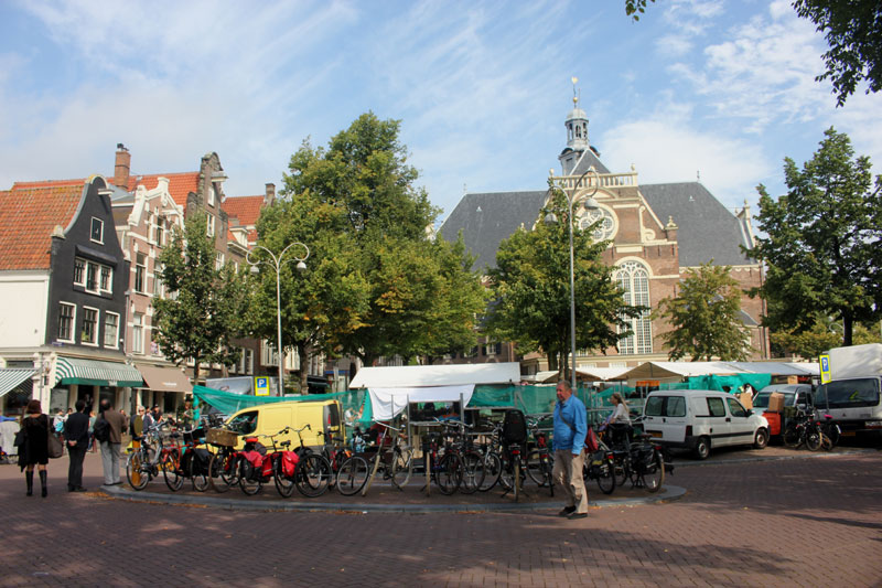 Noordermarkt op een zaterdag