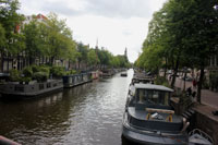 Prinsengracht, gezien vanaf de brug bij de Brouwersgracxht