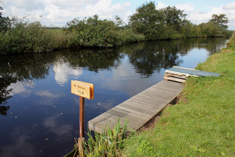 Impressie 2 van de wandeling over de Grechtkade