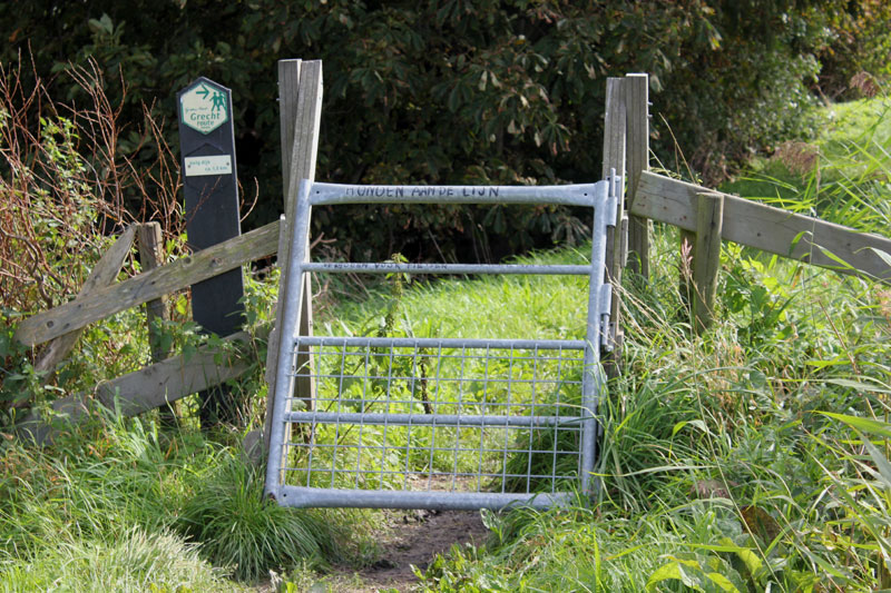 Impresie 5 van de wandeling over de Grechtkade