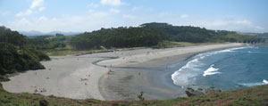 Panoramafoto van Playa de Frexulfe
